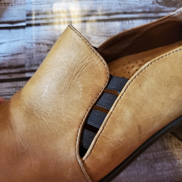 Dansko Raphael Tan Leather Booties EU 39 US 8.5-9 - Picture 3 of 11